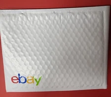 5 eBay Branded Shipping Supplies Airjacket Bubble Envelopes Mailers 6.5" x 9.25"