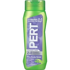 Pert Plus Scalp Relief Aloe Mint 2 in 1 Shampoo Conditioner Dry Scalp 13.5 oz