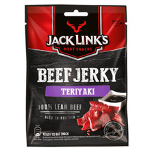 Jack Links Halal Beef Jerky Original, Sweet and Hot, Teriyaki 6/12 x 25g