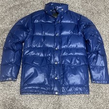 Vintage Spiegel Goose Down Puffer Jacket Blue Xsmall Winter Coat