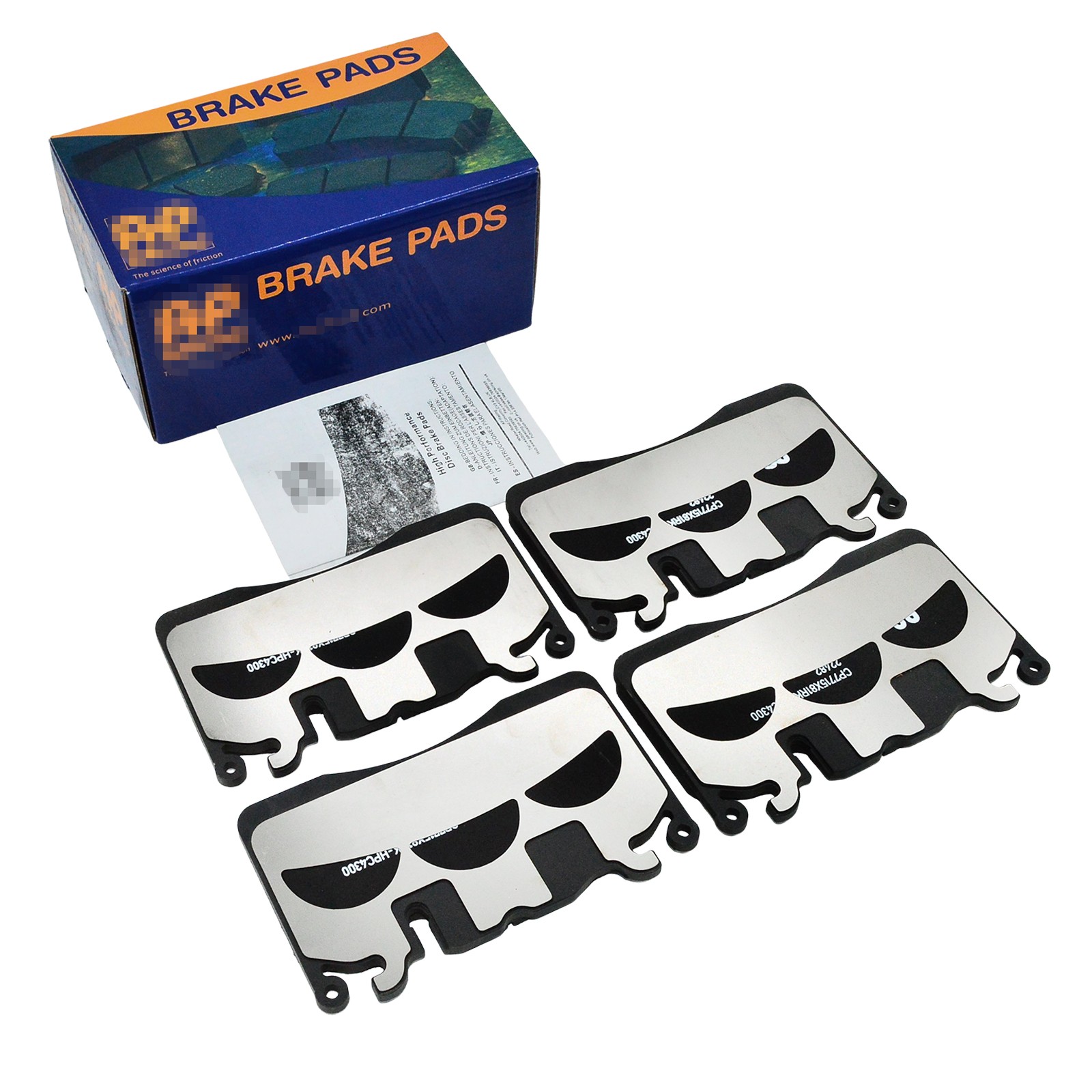  1214CA141CP NEW Front Brake Pad Kit for Mclaren 720S 600LT GT