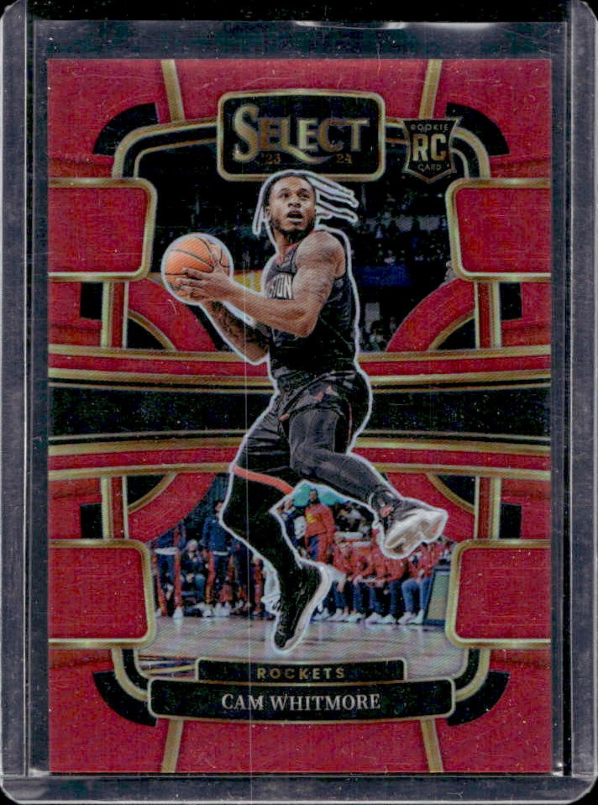 2023-24 Select Cam Whitmore RC Red Prizms Concourse #112/199 Rockets