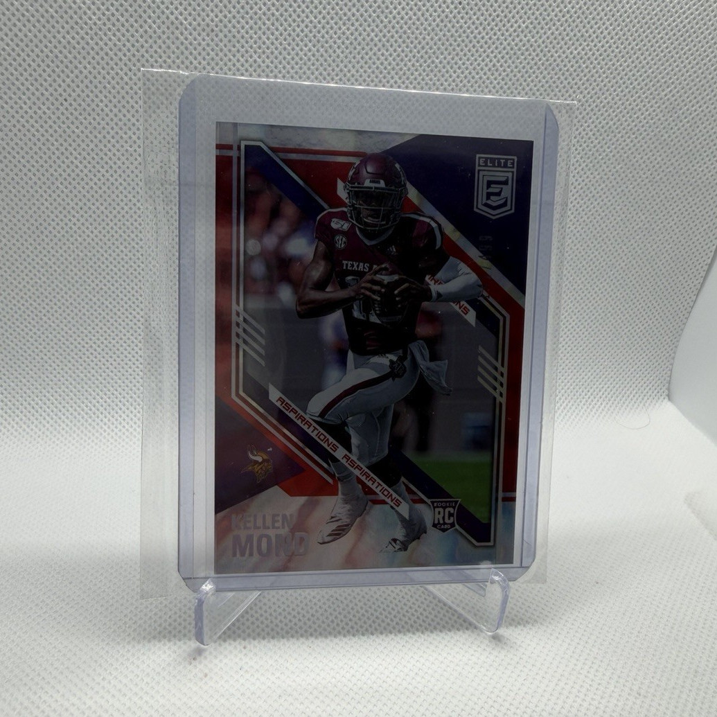 Panini 2021 Donruss Elite Aspirations Kellen Mond RC Rookie #108 Vikings /499