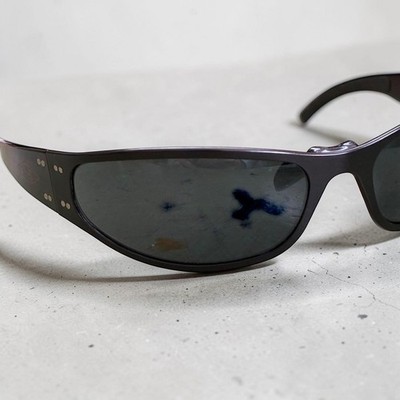 GATORZ Radiator Aluminum Frame Sunglasses logo color Black Men's
