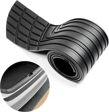 For Dodge Accessories Car Rubber Rear Bumper Trunk Guard Anti-Scratch Protector