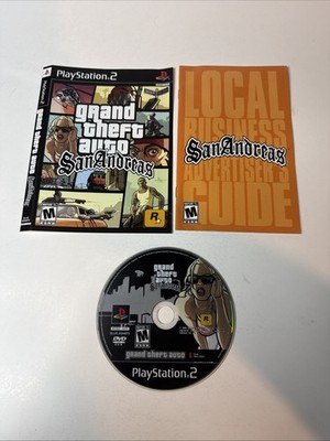 Grand Theft Auto: San Andreas The Trilogy (Sony PlayStation 2, 2006) TESTED
