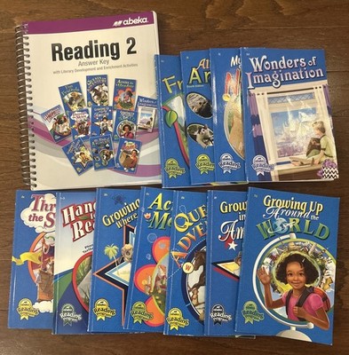 Abeka Grade 2 Readers & Answer Key With Whole Set Of 11 Books