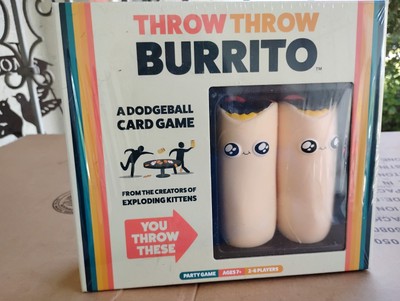 Throw Throw Burrito A Dodgeball Card Game Brand NEW Sealed Fun for Everyone 