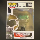 Funko Pop! Games Doom Space Marine Vinyl Figure #90 Boxed Video Games