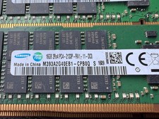 10xSamsung 16GB DDR4-2133 ECC RDIMM 2Rx4 PC4-17000 Server RAM Tested
