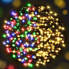 Color Changing Christmas Lights 108ft 300led Warm Whitemulticolor Christmas Str
