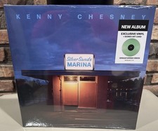 KENNY CHESNEY Silver Sands Marina Vinyl LP Autographed Signed
