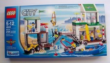 Lego  City 4644 Marina NEW boat,  quad,  cafe...