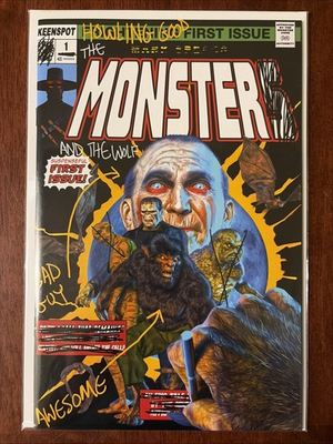 #ad Mark Spears The Monster and the Wolf #1 A74 1:100 STAR WARS HOMAGE VARIANT $12.99