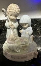 Precious Moments Nativity nightlight 1996