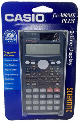 Casio FX 300 MS Plus Scientific Calculator 2 Line Display Multi Replay Function-