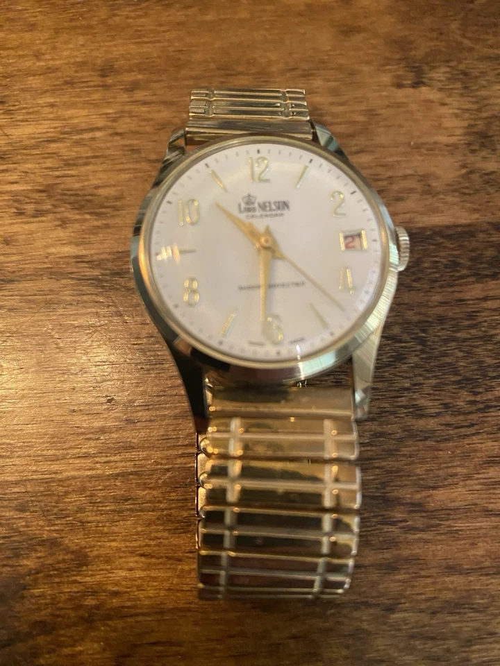 Vintage Lord Nelson Men’s Watch, Swiss Runs & Very Clean,W/Box & Papers - Image 3 of 4