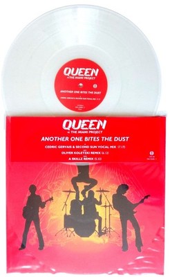 New / Mint Queen Vs The Miami Project Another One Bites The Dust 12  Clear Vinyl