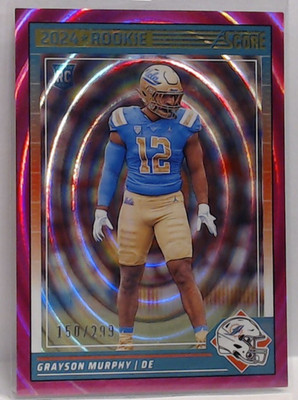 2024 PANINI SCORE GRAYSON MURPHY ROOKIE PINK ELLIPSE /299 #388 DOLPHINS MSK