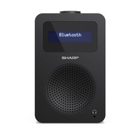 Sharp DR-430 Digitalradio Schwarz Bluetooth 5.0 Dab+/Dab Fm