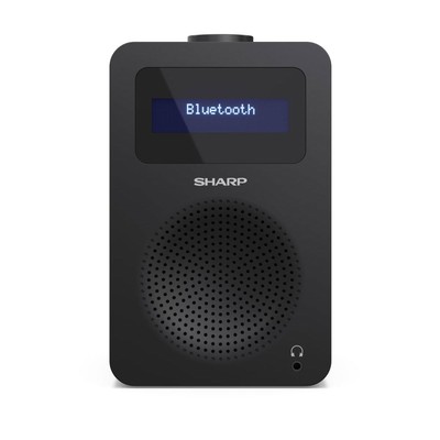 Sharp DR-430 Digitalradio schwarz Bluetooth 5.0 DAB+/DAB FM