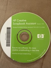 HP Creative Scrapbook Assist CD 1.5 Windows XP 2000/98/MAC OSX 10.1.5