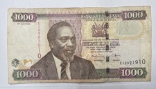 2010 Kenya 1,000 Shillings Banknote Circulated P-51e