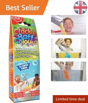 Magischer 3er Pack Crackle Baff - Badezeit in bunte Abenteuer verwandeln
