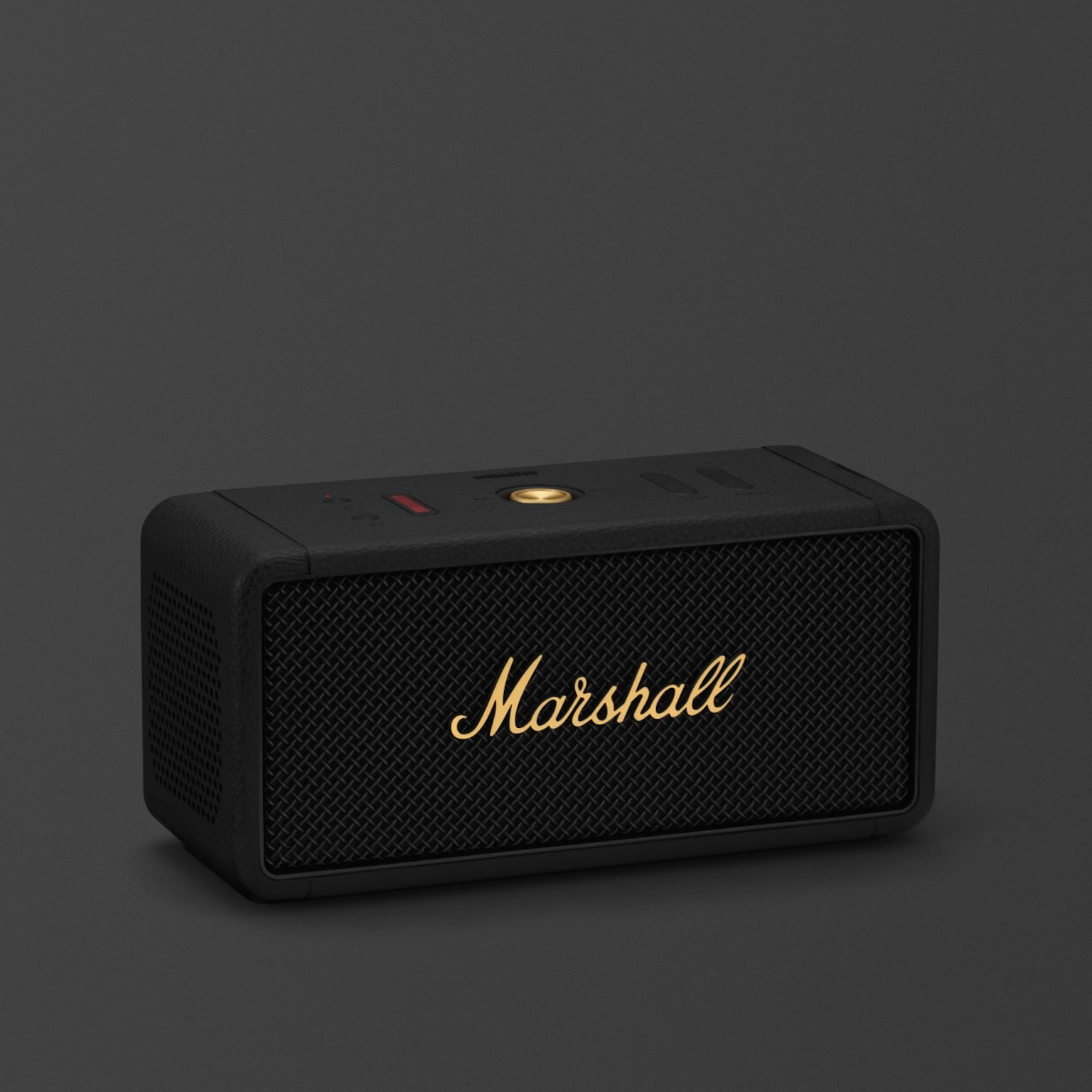 Marshall Middleton Portable Wireless Bluetooth Speaker Black & Brass