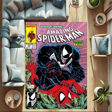 Amazing Spiderman Venom Rug