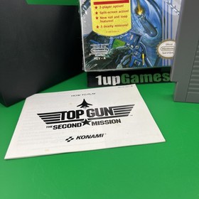 Top Gun The Second Mission Nintendo NES H-Seam 1990 (T17)
