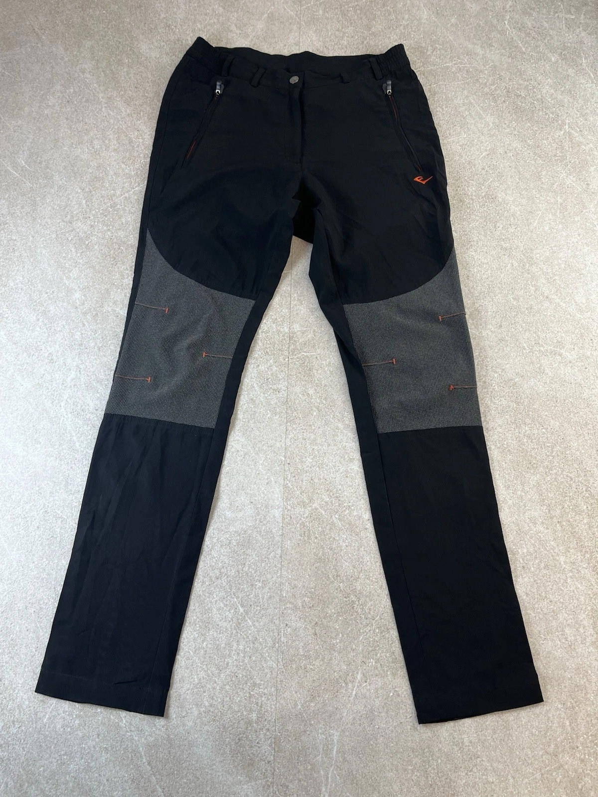 Everlast Men's Technical Mountaineering Trousers Black W26 Reinforced Knees