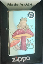 Vintage Zippo Mushroom Design Windproof Lighter — listing 3