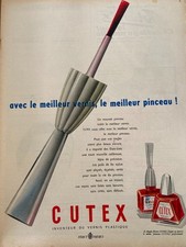 Vintage Werbung Advertising Farben CUTEX (Nov...