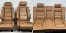 1996-2003 Audi S8 A8 Recaro Leather Power Seat Set Caramel Oem 6384em