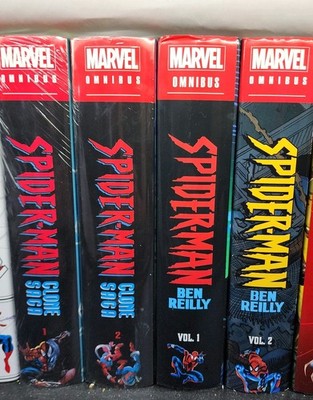 Spider-Man Clone Saga 1 & 2 + Ben Reilly 1 & 2 Marvel Comics Omnibus Lot SEALED