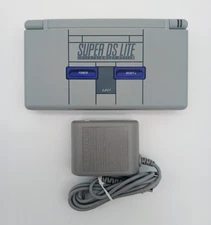 New Custom Retro Classic SNES Style Nintendo DS Lite Handheld Console + Charger
