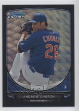 2013 Bowman Draft Picks Chrome Black Wave Refractor Andrew Church #BDPP38 1j6