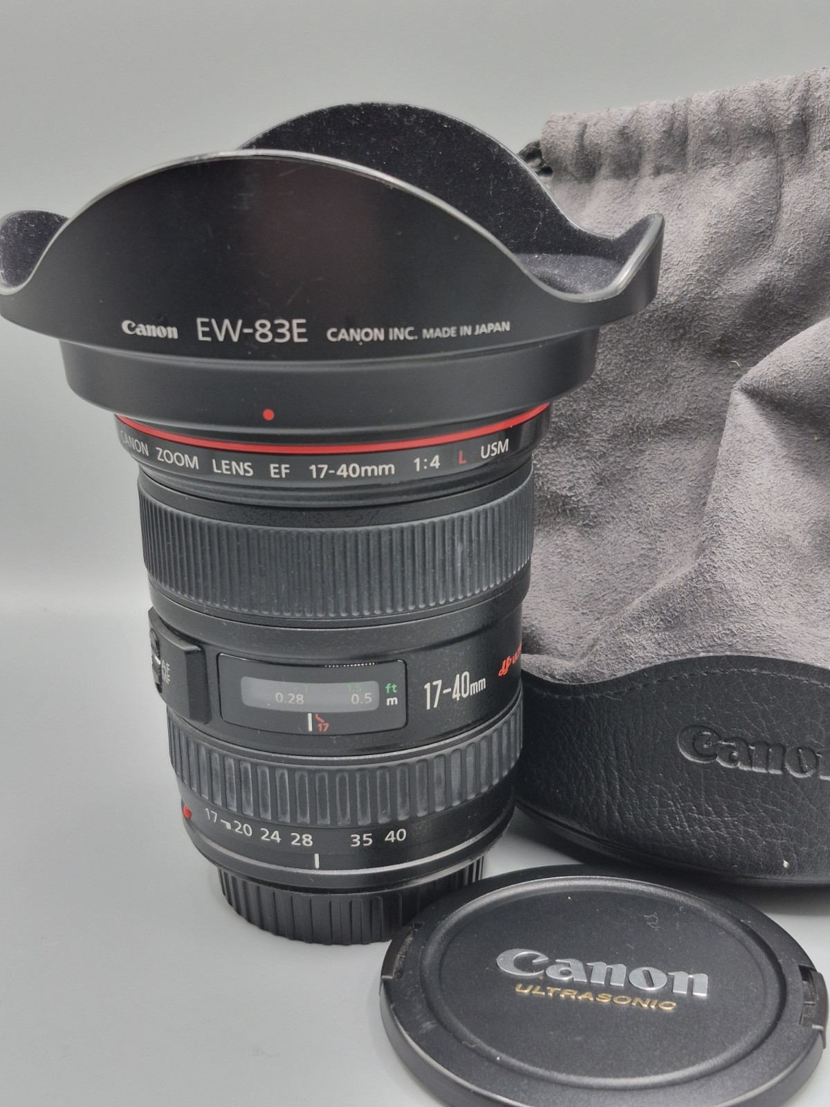 Canon EF 17-40mm F/4.0 L USM Lens EXCELLENT 1893274
