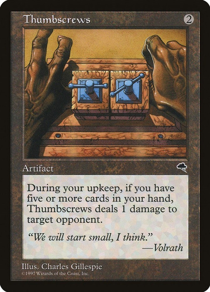 Thumbscrews EN MTG Tempest - 312 LP