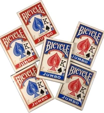 Jumbo Index Playing Cards - 6 Decks