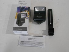 Vivitar 319AF Digital Concepts Slave Flash w/ Bracket For DSLR Cameras