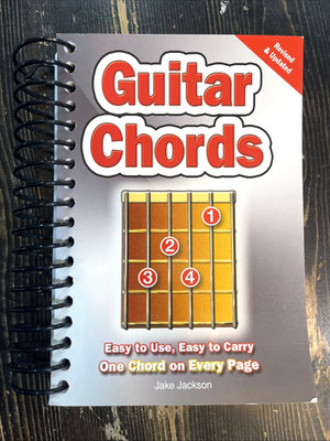 Guitar Chords Jake Jackson Spiral Bound One Chord Per Page 360 Chords Pocket Gui