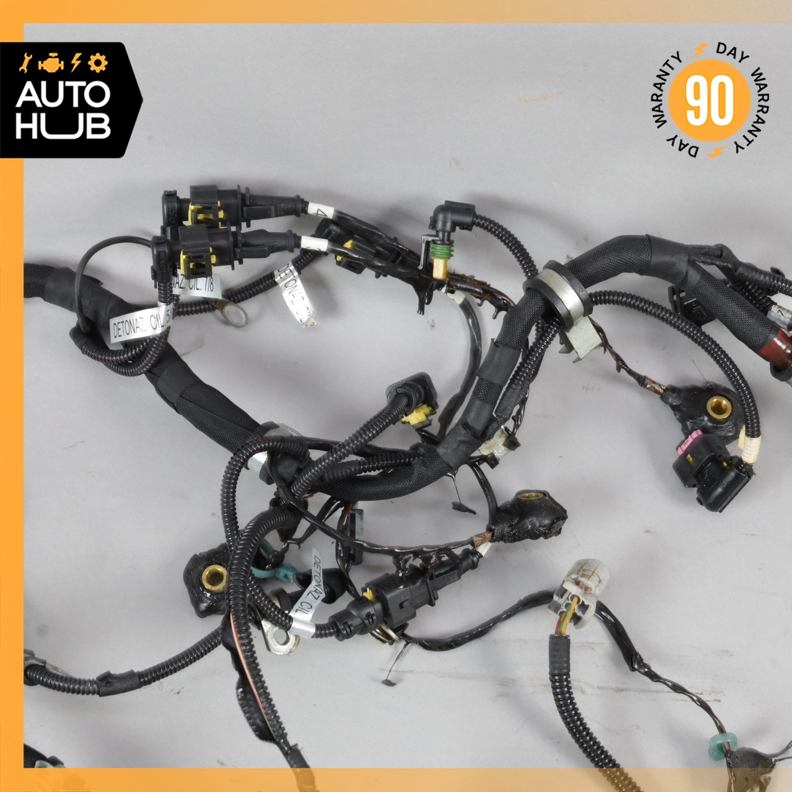 09-19 Maserati GranTurismo M145 4.2L V8 Engine Motor Wiring Wire Harness OEM 23k