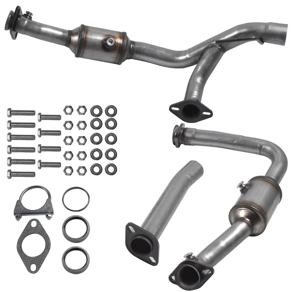 Conjunto conversor catático de escape para Ford Ranger 4.0L 2007 2008 2009 2010 2011 - Imagem 3 de 4