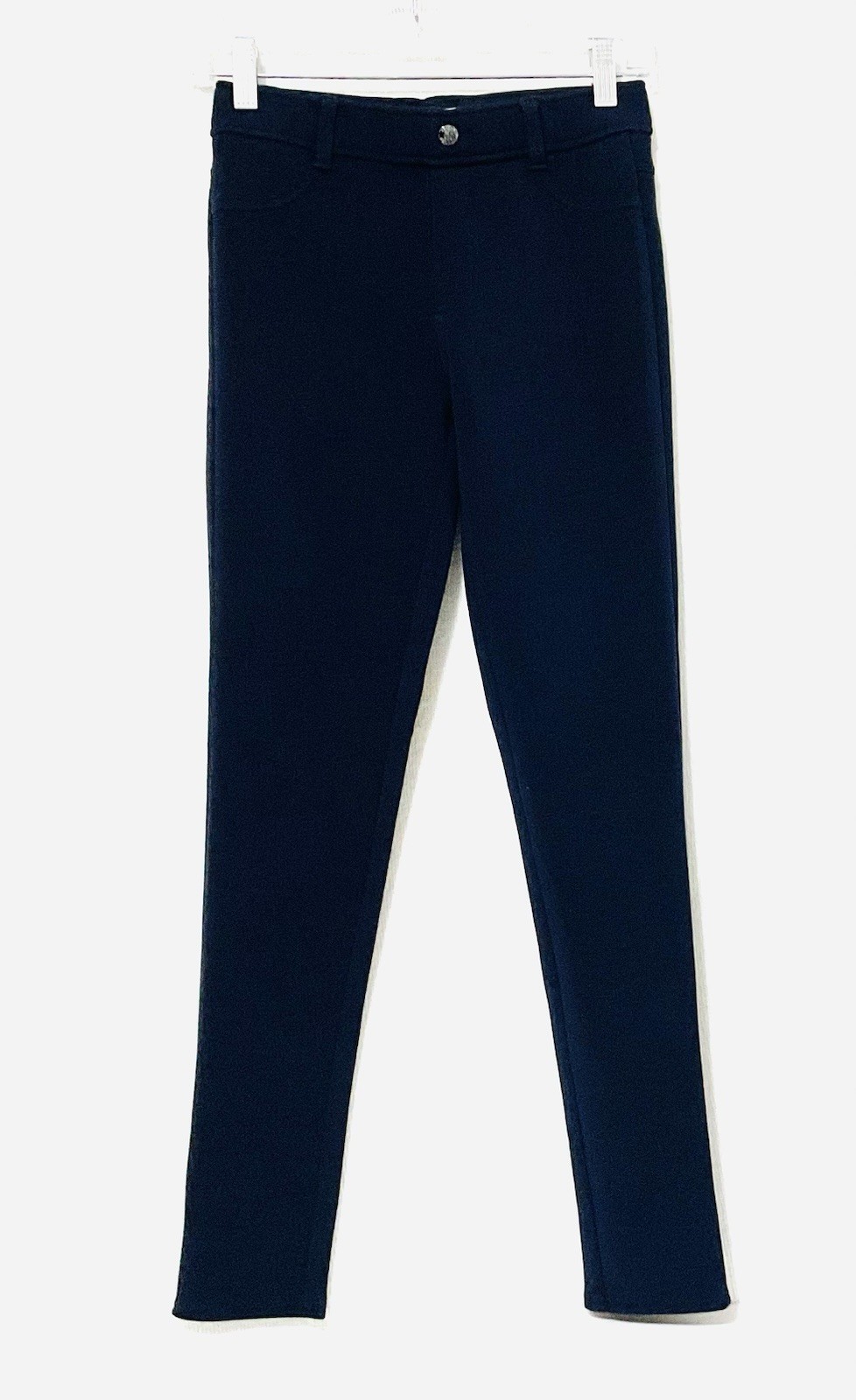 ANATOMIE Slim fit Legging Pants Dark Navy Stretchy Faux Front Fly Women’s Sz XS