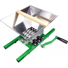 Manual Stainless Steel Fruit Grinder Hand Crank Grape Apple Crusher Machine