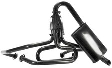 Empi 1-12 Inch Black Off Road Comp Exhaust With Turbo Muffler - 3745