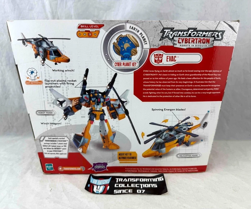 Transformers 2005 Cybertron RID Voyager Class Evac MISB - Image 2 of 2
