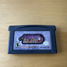 Mega Man Battle Network 3: White Version (Nintendo Game Boy Advance) Authentic